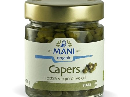 MANI Organic Capers in Extra Virgin Olive Oil 180g Sale