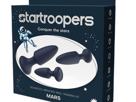 Startroopers Mars Advanced Vibrating Anal Training Kit zestaw korków analnych 3szt. Online now