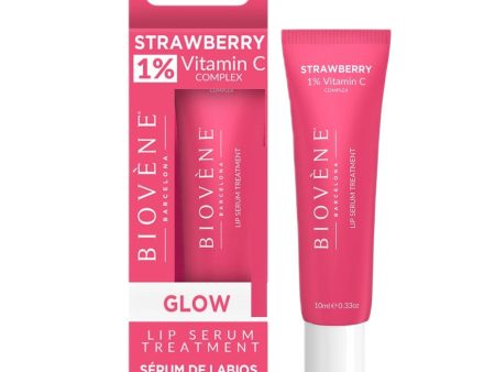 Strawberry Lip Serum Treatment rozświetlające serum do ust z 1% witaminy C 10ml Cheap