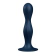 Double Ball-R dildo z kulkami gejszy Dark Blue Supply