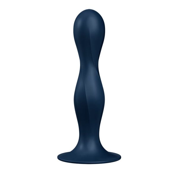 Double Ball-R dildo z kulkami gejszy Dark Blue Supply