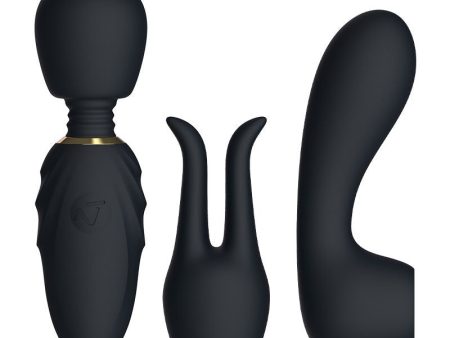 Pocket Wand mini masażer łechtaczki Black Sale