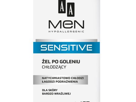 Men Sensitive żel po goleniu chłodzący dla skóry bardzo wrażliwej For Discount