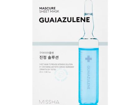 Mascure Guaiazulene łagodząco-regenerująca maseczka w płachcie 28ml Online now