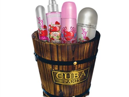 Cuba Heartbreaker zestaw woda perfumowana spray 100ml + woda perfumowana spray 35ml + dezodorant spray 200ml + mgiełka do ciała 200ml Online Hot Sale