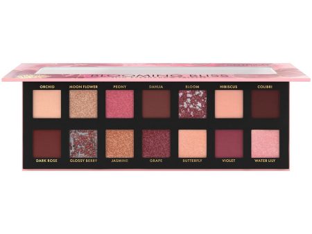 Blooming Bliss Slim Eyeshadow Palette paleta cieni do powiek 020 Colors of Bloom 10.6g Discount