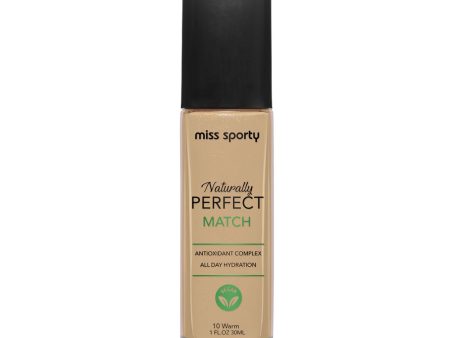 Naturally Perfect Match wegański podkład nawilżający 10 Warm 30ml Discount