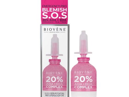 Blemish S.O.S serum z kompleksem kwasów AHA+BHA 10ml Fashion