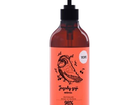 Naturalne mydło do rąk Jagody Goji i Wiśnia 500ml Supply