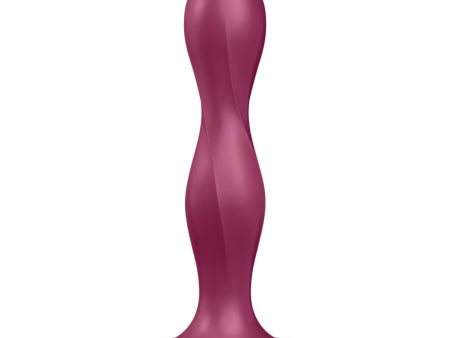 Double Ball-R dildo z kulkami gejszy Red Supply