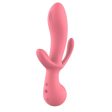 Amour Triple Pleasure potrójny wibrator Pink Online Hot Sale