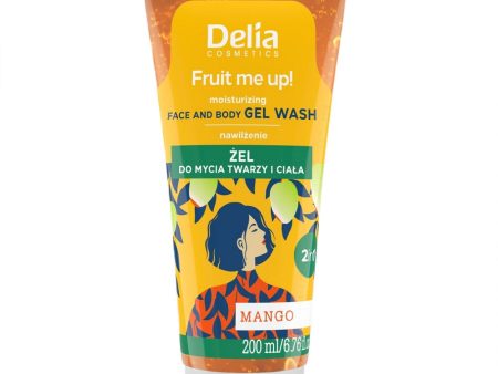 Fruit Me Up! żel do mycia twarzy i ciała Mango 200ml For Cheap