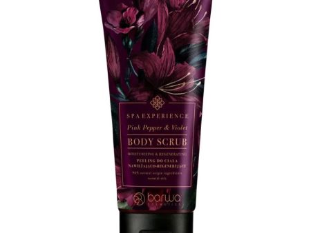 Spa Experience peeling do ciała nawilżająco-regenerujący Pink Pepper & Violet 180ml Sale