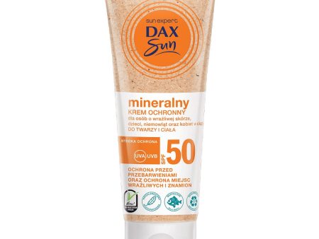 Mineralny krem ochronny do twarzy i ciała SPF50 75ml on Sale