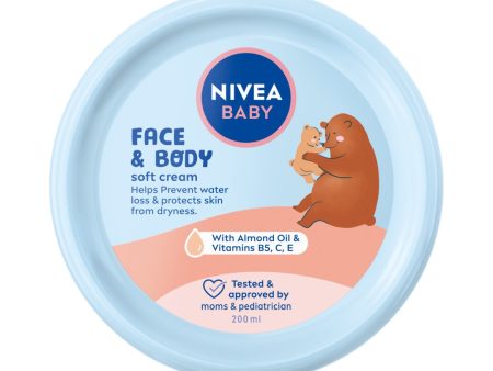 Baby krem pielęgnacyjny do twarzy i ciała 200ml Hot on Sale