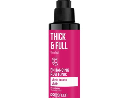 Thick & Full wzmacniający tonik do włosów 100ml Online Hot Sale