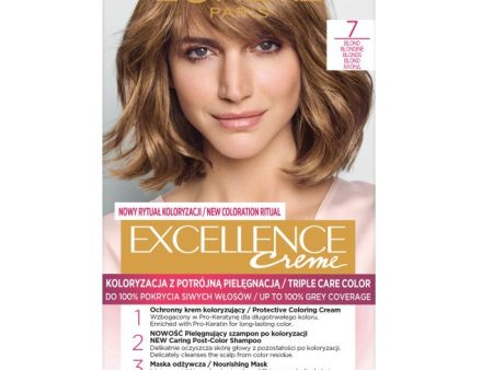 Excellence Creme farba do włosów 7 Blond Online now