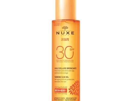 Sun brązujący olejek do opalania twarzy i ciała SPF30 150ml Fashion