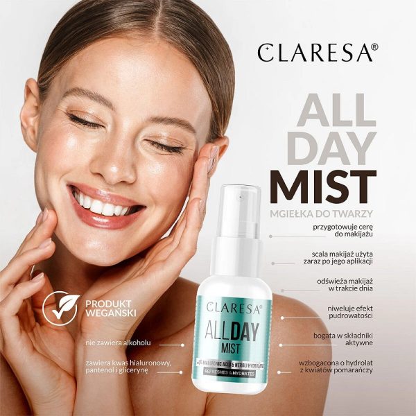 All Day Mist nawilżająco-odświeżająca mgiełka do twarzy 50ml Supply