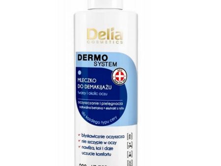 Dermo System mleczko do demakijażu twarzy i okolic oczu 200ml Fashion