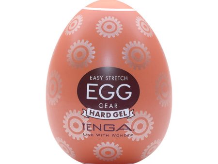 Easy Stetch Egg Gear jednorazowy masturbator w kształcie jajka on Sale