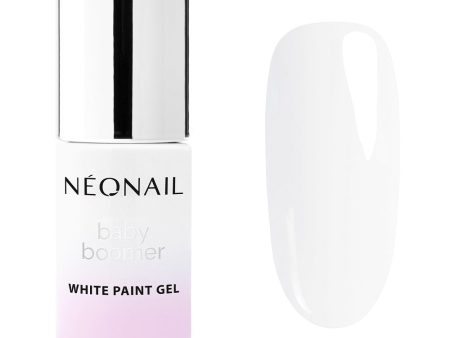 Baby Boomer White Paint Gel biały żel do zdobień 6.5ml Cheap