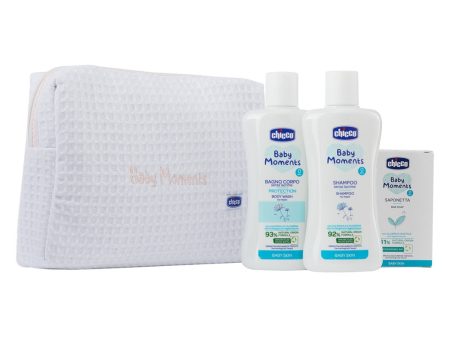 Baby Moments Pink zestaw płyn do kąpieli 200ml + szampon do włosów 200ml + delikatne mydło 100g Sale