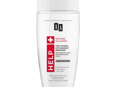 Help dwufazowy płyn do demakijażu oczu 150ml Fashion