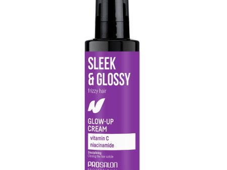 Sleek & Glossy rozświetlający krem do włosów 100ml Online Sale