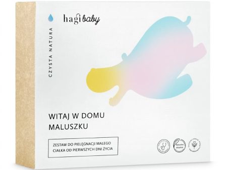 Baby Witaj w Domu Maluszku zestaw krem pod pieluszkę 50ml + oliwka do ciała 150ml + krem do buzi i ciała 50ml + mydło 100g + żel do ciała i włosów 250ml Online