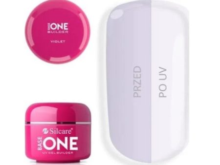 Gel Base One żel budujący do paznokci Violet 15g Online