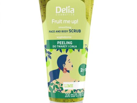 Fruit Me Up! peeling do twarzy i ciała Limonka 200ml For Discount