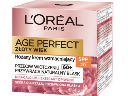 Age Perfect Golden Age 60+ różany krem na dzień SPF20 50ml For Discount