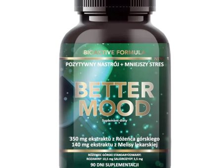 Better Mood pozytywny nastrój i mniejszy stres suplement diety 90 kapsułek For Cheap