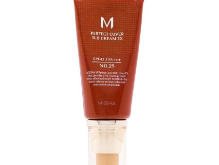 M Perfect Cover BB Cream SPF42 PA+++ wielofunkcyjny krem BB No.25 Warm Beige 50ml For Sale