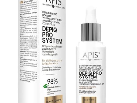 Depiq Pro System depigmentujący booster z α-arbutyną 1% i kompleksem rozjaśniającym 1% 30ml Fashion