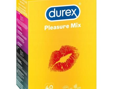 Pleasure Mix prezerwatywy stymulujące 40szt Online