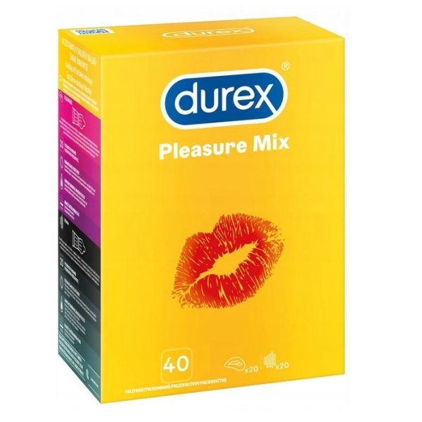 Pleasure Mix prezerwatywy stymulujące 40szt Online