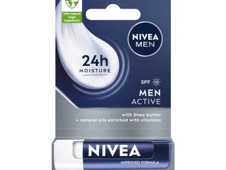 Men Active pielęgnująca pomadka do ust SPF15 4.8g on Sale