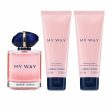 My Way zestaw woda perfumowana spray 90ml + żel pod prysznic 75ml + balsam do ciała 75ml For Cheap