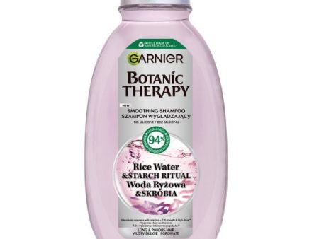 Botanic Therapy szampon wygładzający do włosów długich i porowatych Woda Ryżowa i Skrobia 400ml Supply