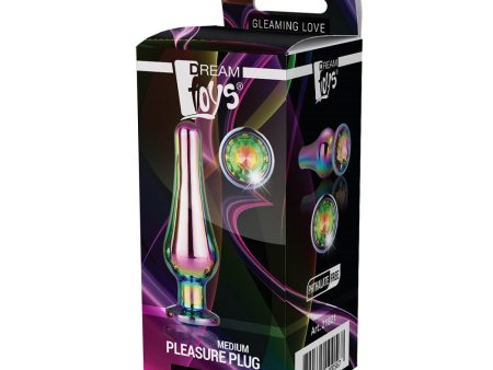 Gleaming Love Coloured Pleasure Plug korek analny Medium Hot on Sale