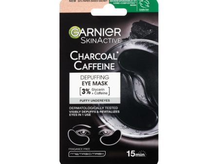 Charcoal + Caffeine płatki pod oczy redukujące opuchliznę 5g Sale