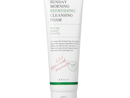 Sunday Morning Refreshing Cleansing Foam oczyszczająca pianka do twarzy 120ml For Cheap