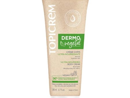 Dermovegetal Ultra-Nourishing Body Cream ultraodżywczy krem do ciała 200ml Online Hot Sale