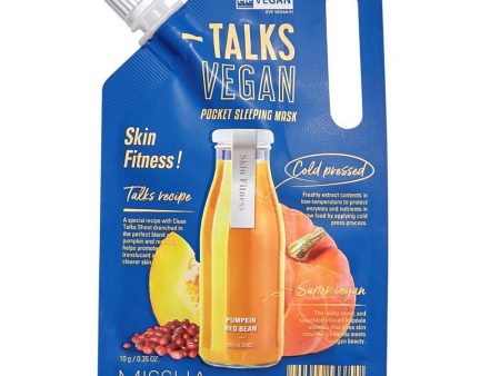 Talks Vegan Squeeze Pocket Sleeping Mask wygładzająca maseczka całonocna dla skóry problematycznej Skin Fitness 10g Online