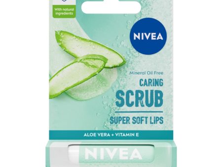 Caring Scrub pielęgnujący peeling do ust Aloes 4.8g Cheap