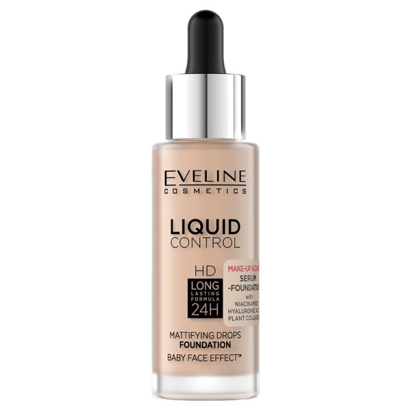 Liquid Control HD matujący podkład do twarzy z niacynamidem 050 Golden Beige 32ml Cheap