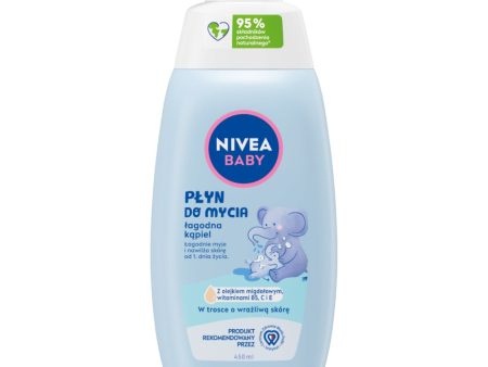 Baby płyn do mycia łagodna kąpiel 450ml For Cheap