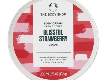 Wegański krem do ciała Blissful Strawberry 200ml Online Sale